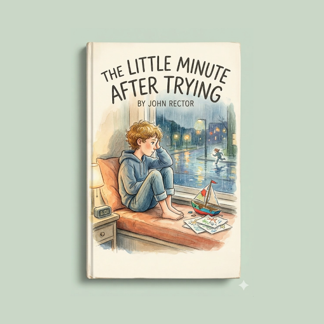 The Little Minute After Trying - Book Cover
